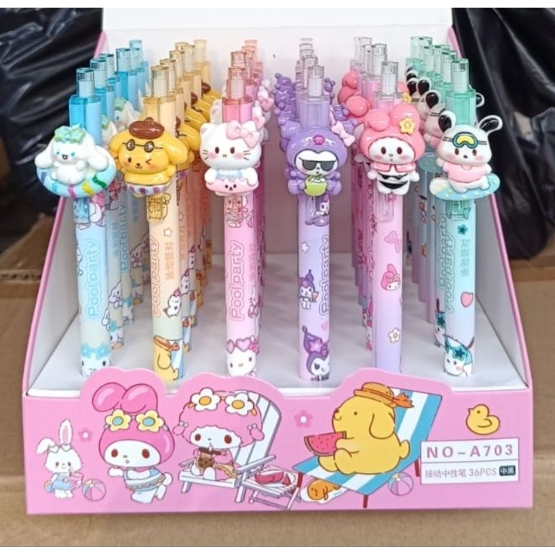 

Pensil Mekanik Boneka Timbul Capybara 1Box 36pcs || Pensil Cetek