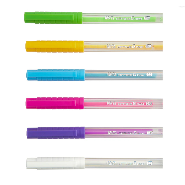 

M&G BALLPOINT GEL ECONOMIC AGP13277 PASTEL NEON