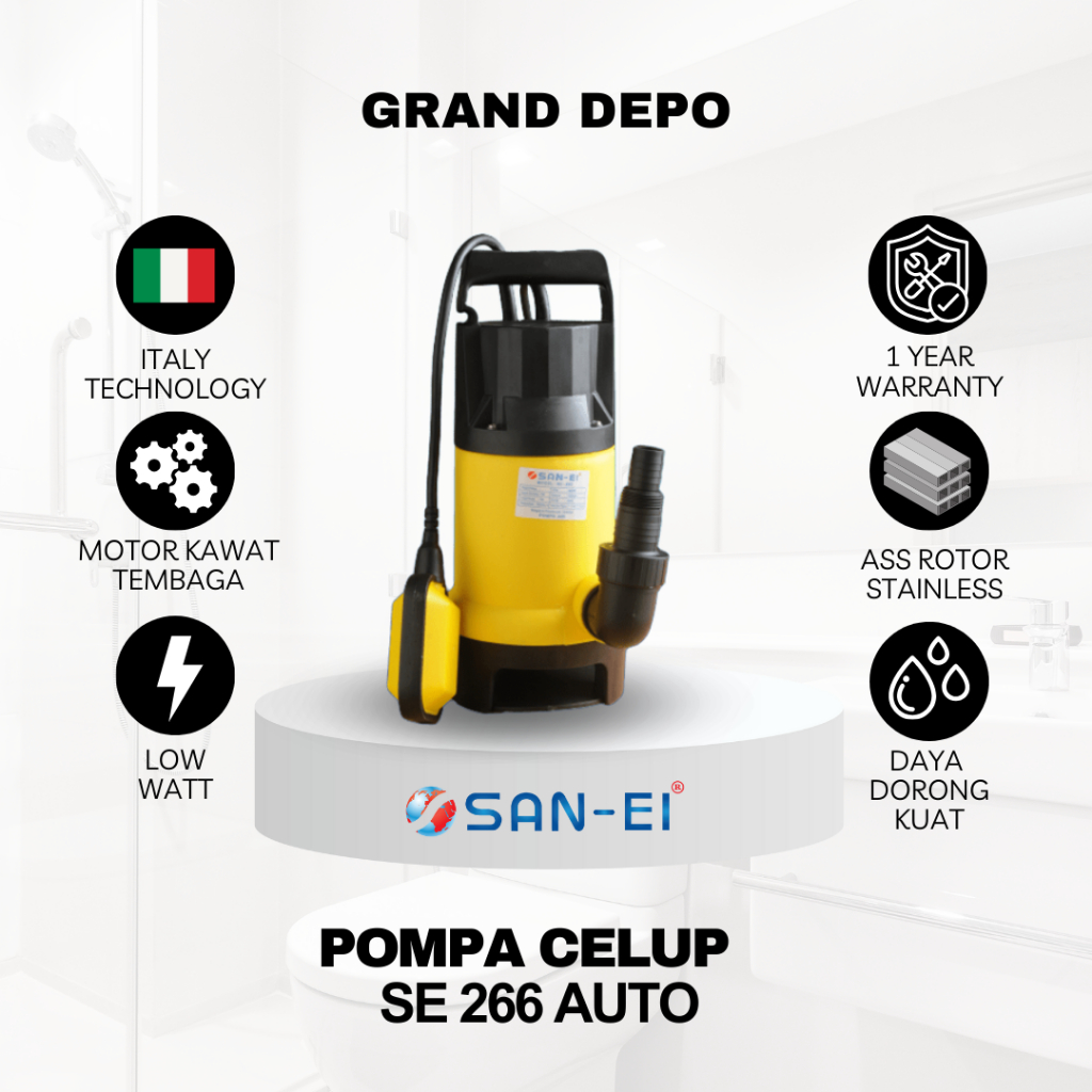 San Ei Pompa Air Celup SE 266 Auto / Pompa Air Celup San Ei