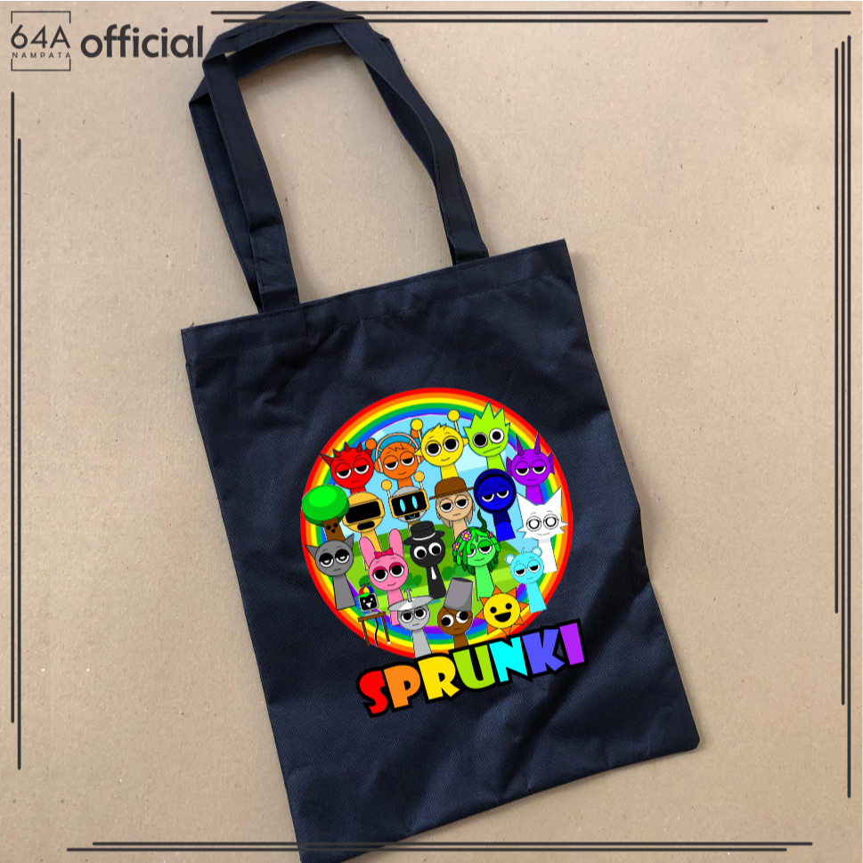 

Tote Bag Custom Sprunki Sproonky Spronki Sproonki