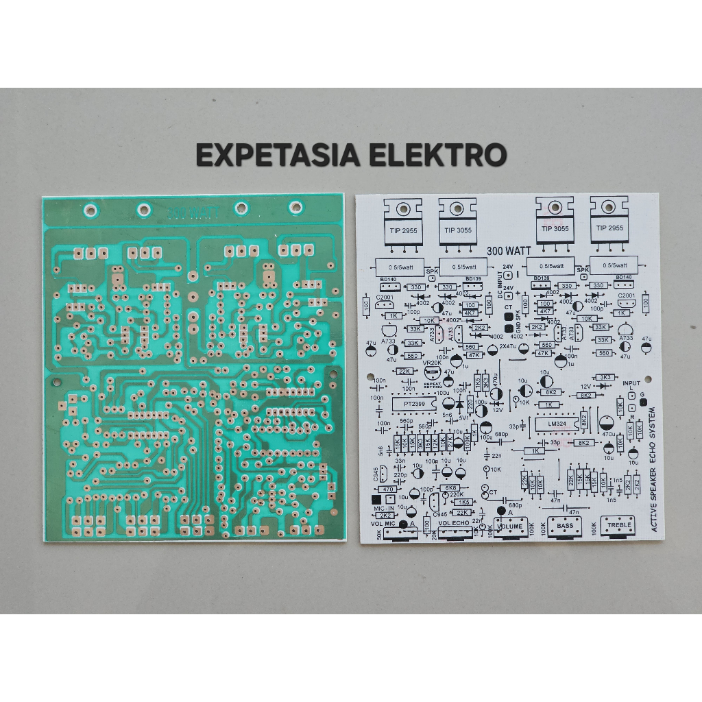 PCB Active Speaker Echo System 300W