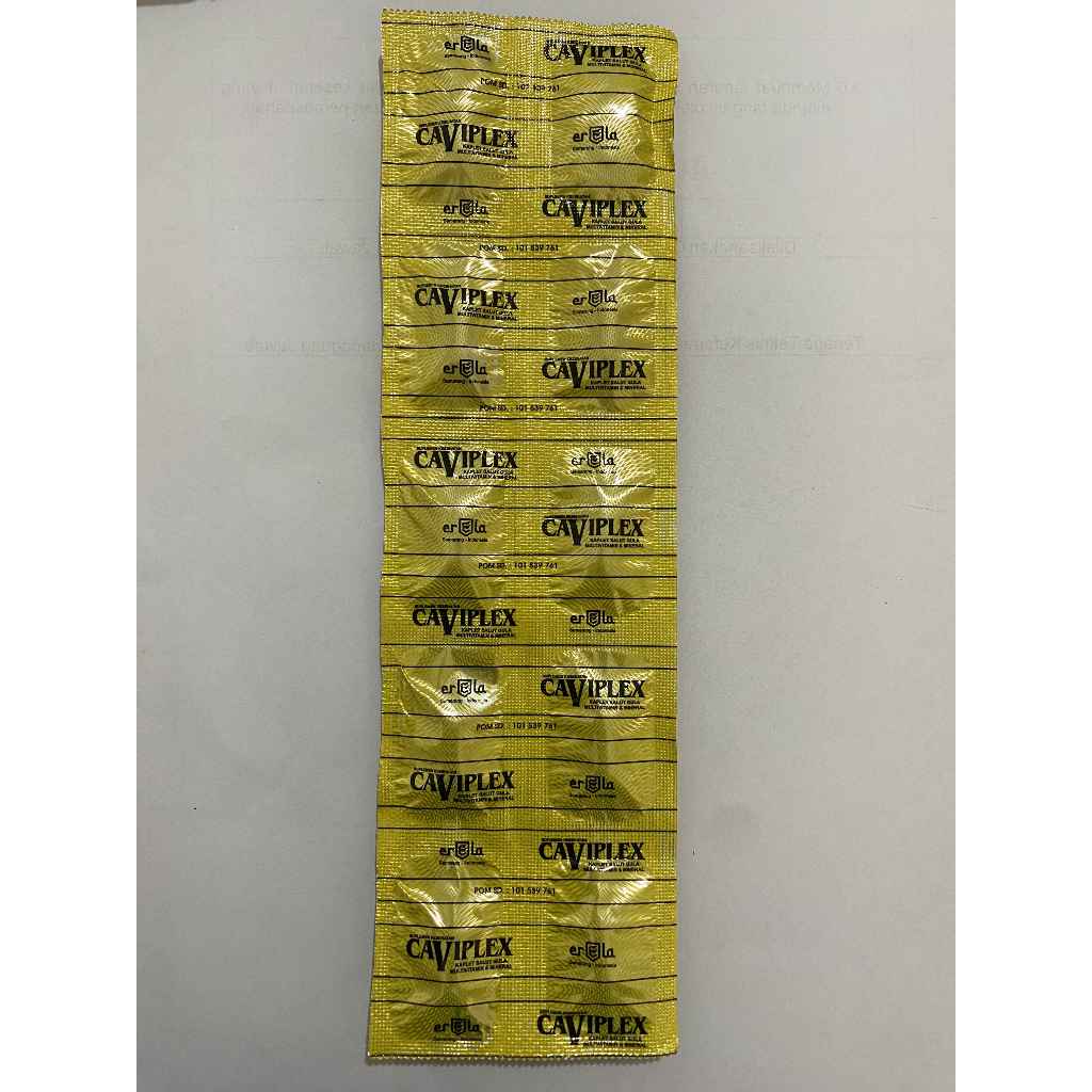 Caviplex Strip Vitamin 10 tablet
