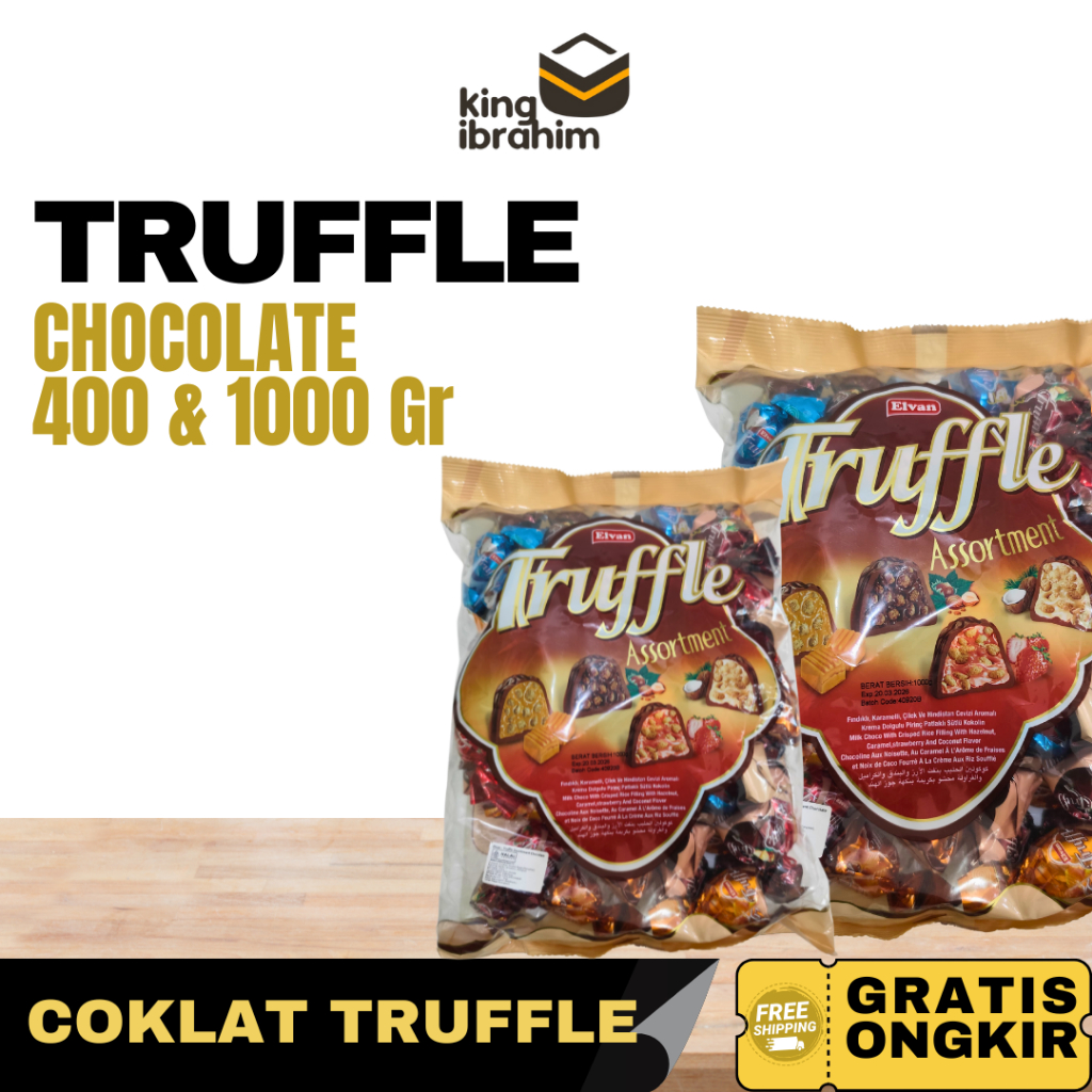

Coklat Truffle Premium | Isi Lumer & Lezat | Kado Elegan & Hampers Spesial