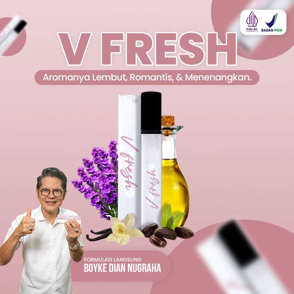 V Fresh Parfum Miss V Original Dr Boyke