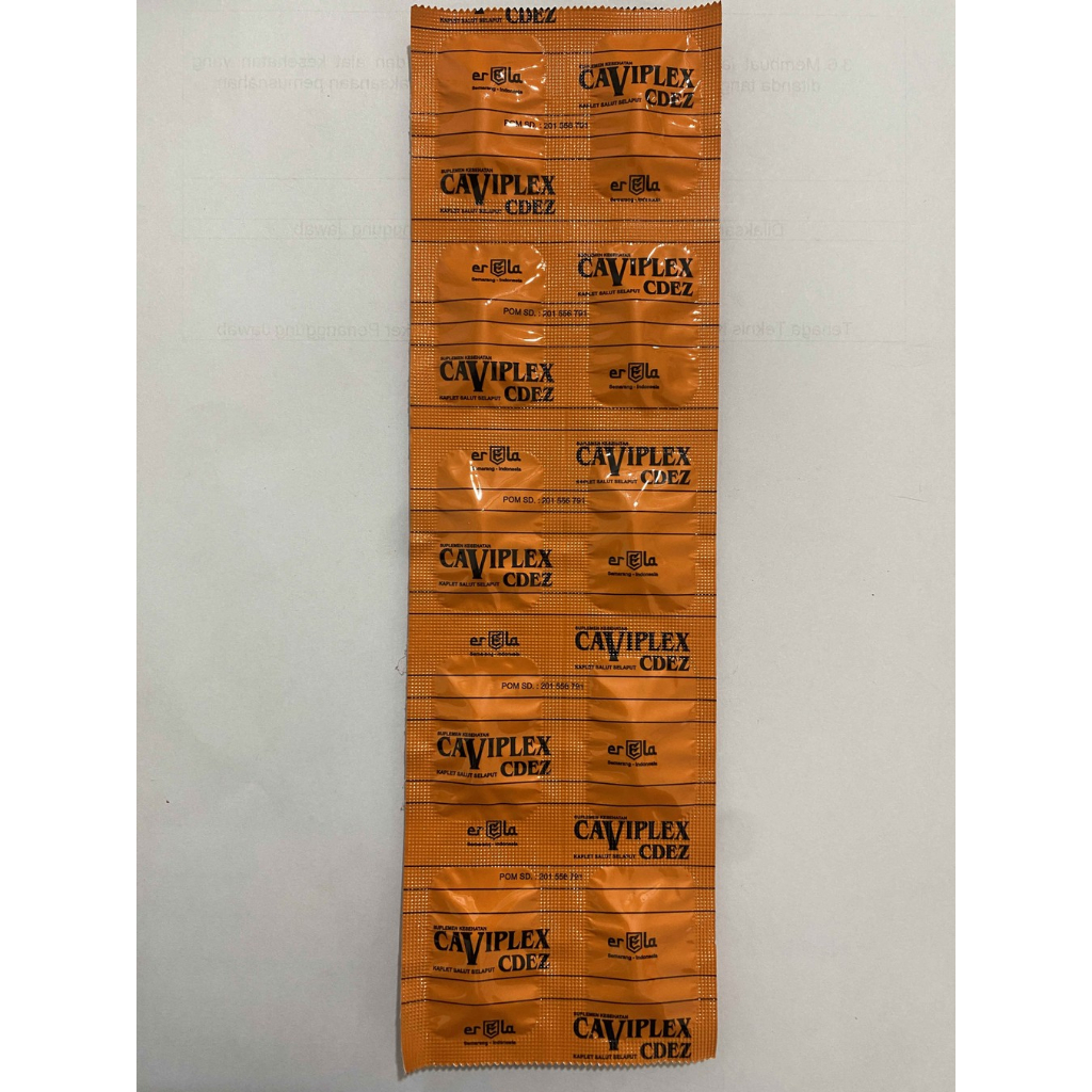 Caviplex CDEZ Strip Vitamin 10 tablet
