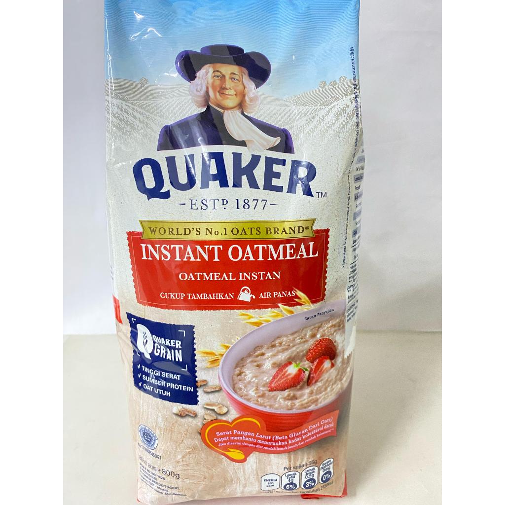 

QUAKER INSTAN OATMEAL 800G