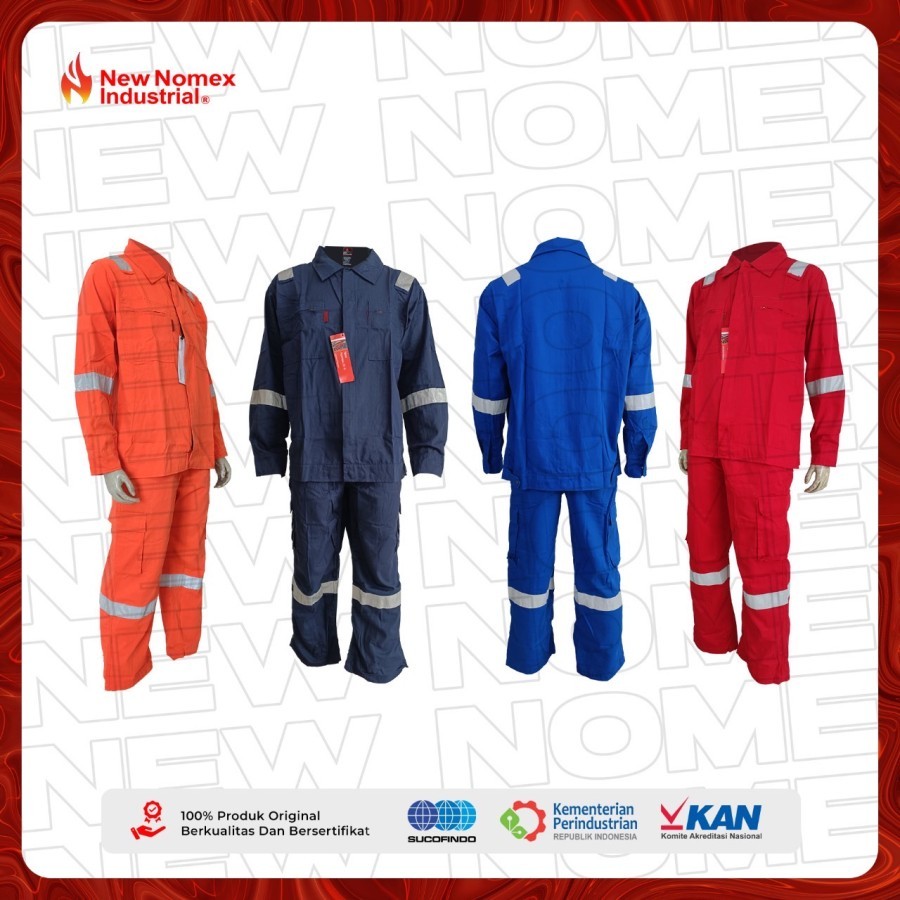 Wearpack Two Piece New NOMEX IIIA/ Wearpack Setelan Two Piece New Nomex IIIA Anti Api