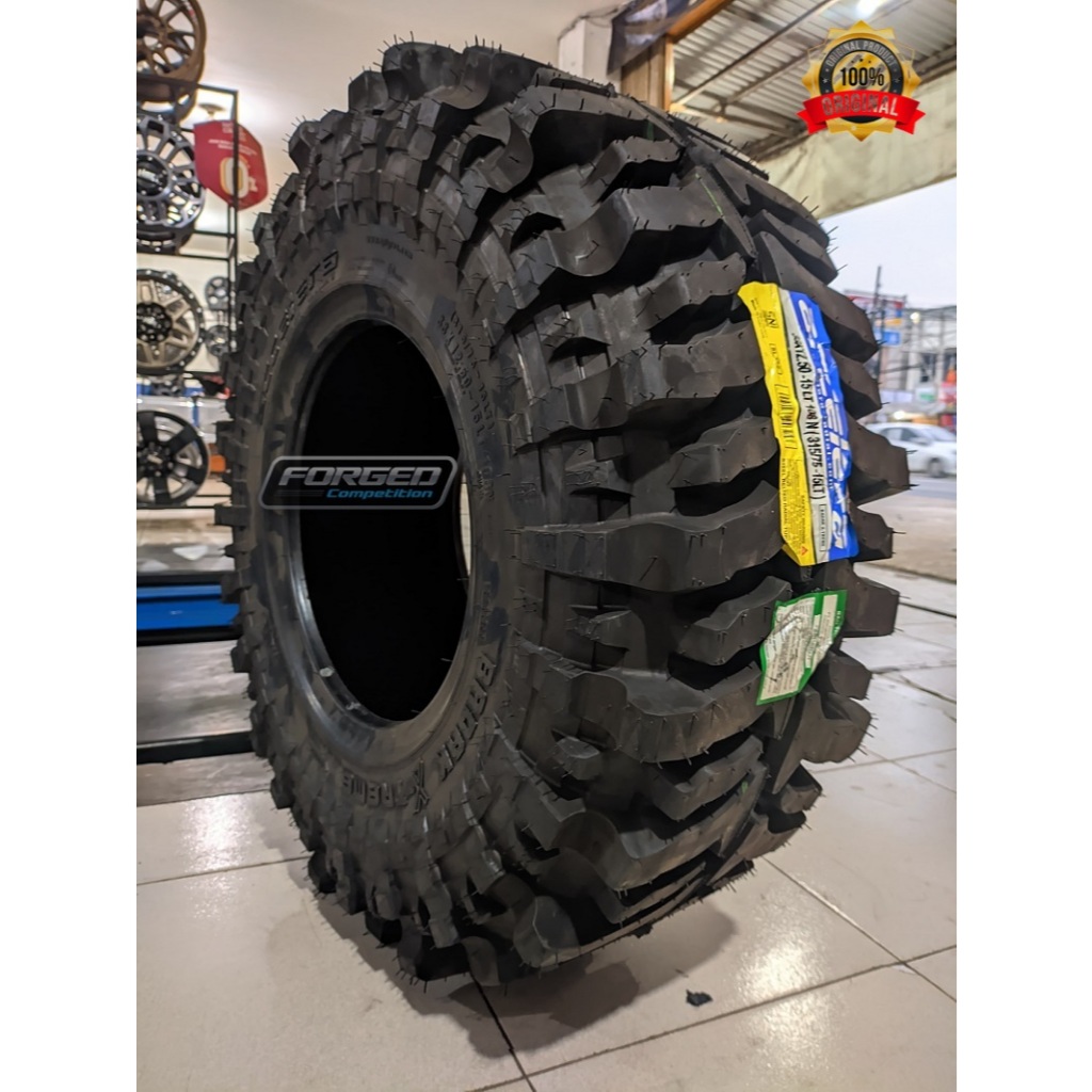 BAN MOBIL OFFROAD UKURAN 35 12,5 R15 MERK ACCELERA BADAK EXTREME