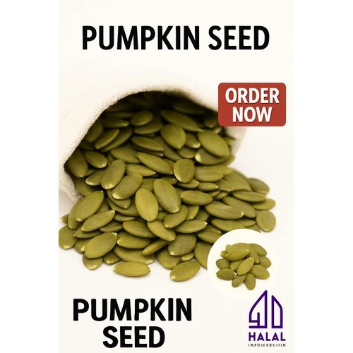 

Petite PUMPKIN SEED - BIJI LABU - PEPITA 100 GR REPACK HALAL ORGANIC IMPORT