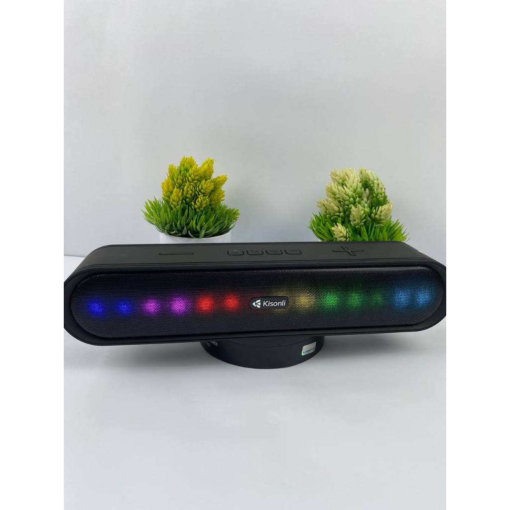 KISONLI SPEAKER BLUETOOTH LED 915 SOUNDBAR WIRELESS RGB LIGHT
