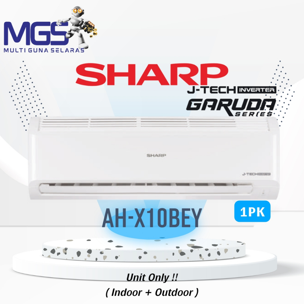 AC Sharp 1 PK J-Tech Inverter AH-X10BEY