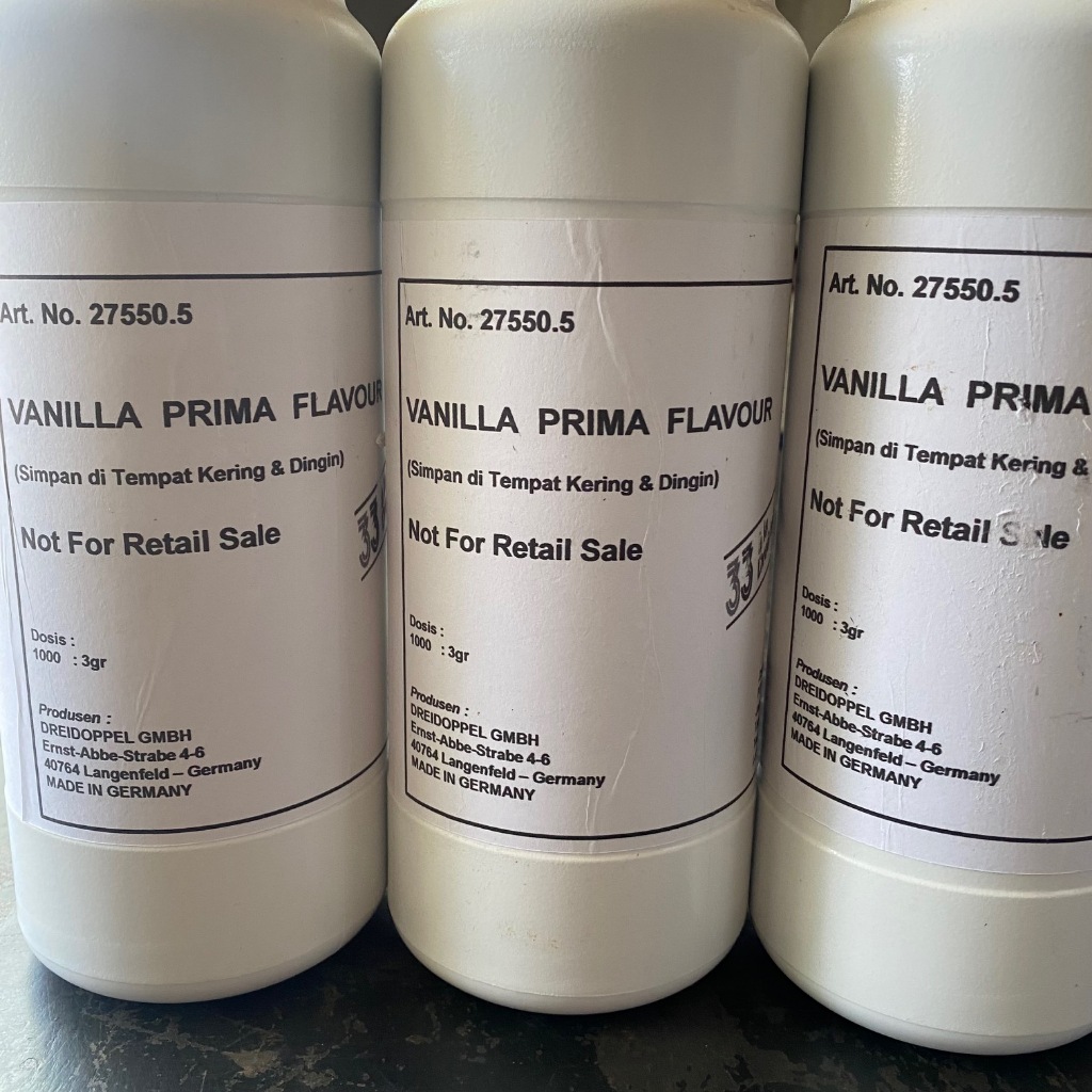 

Dreidoppel Vanilla Prima Flavour 50 ML / Vanilla Essence / Vanilla Flavour