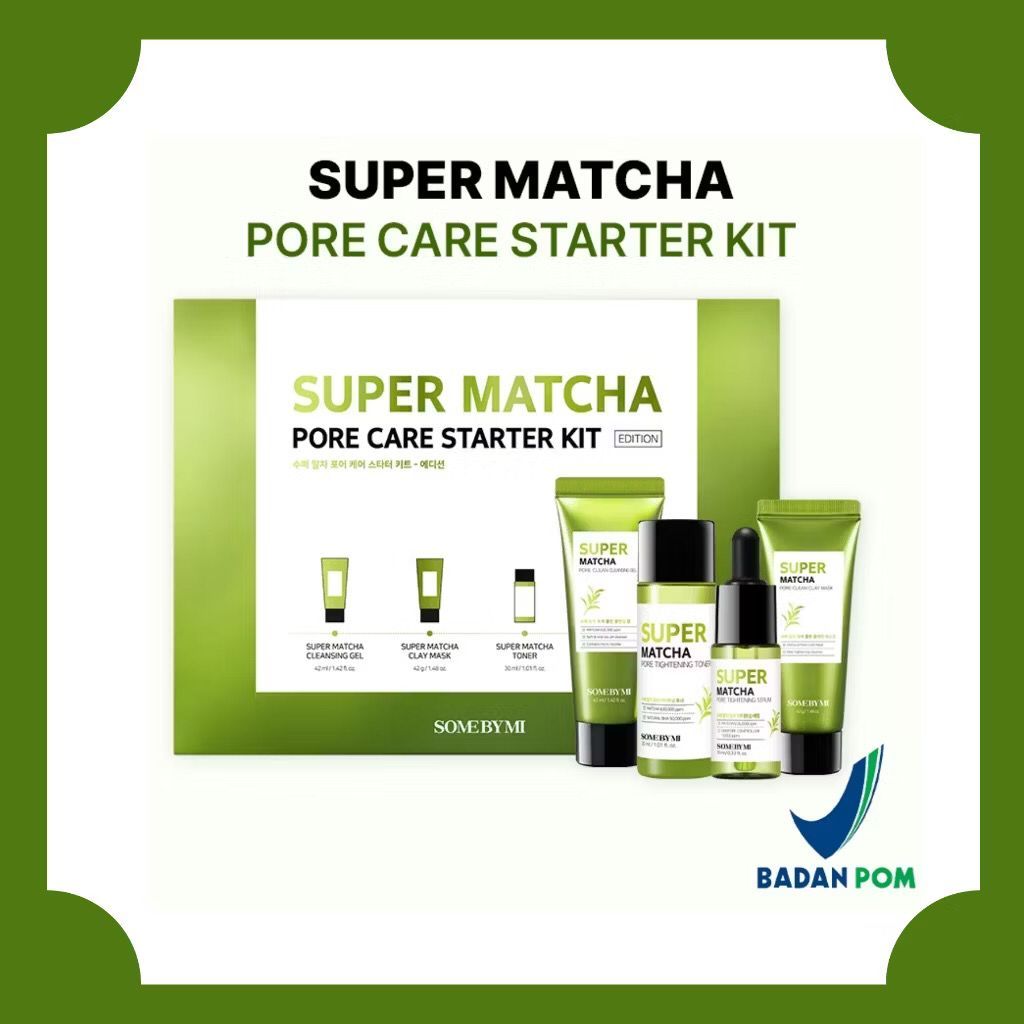 Some By Mi Super Matcha Pore Care Starter Kit / Some By Mi Starter Kit