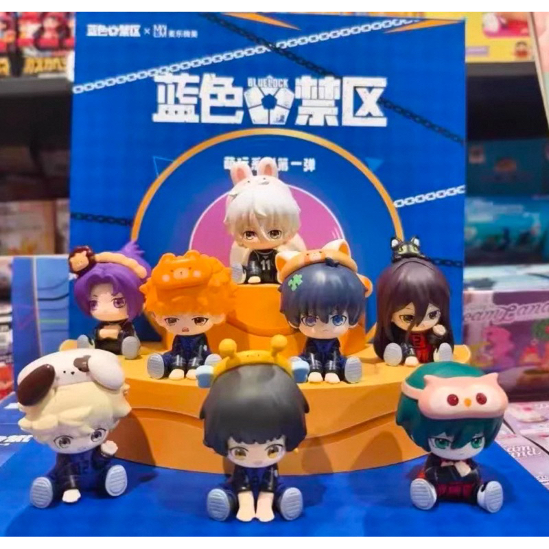 BLIND BOX BLUELOCK mini figure anime blue lock figurin karakter