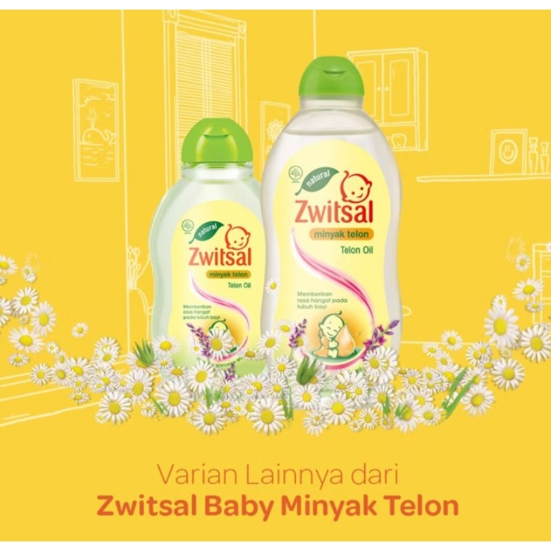 zwitsal minyak telon cajuput and coconut oil