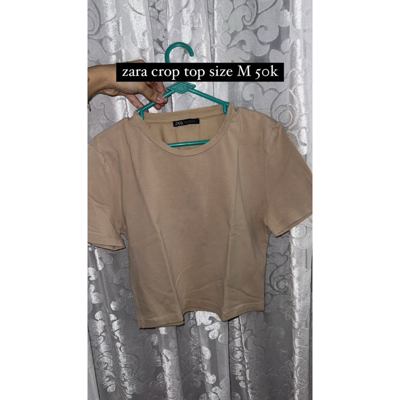 [preloved] crop top zara