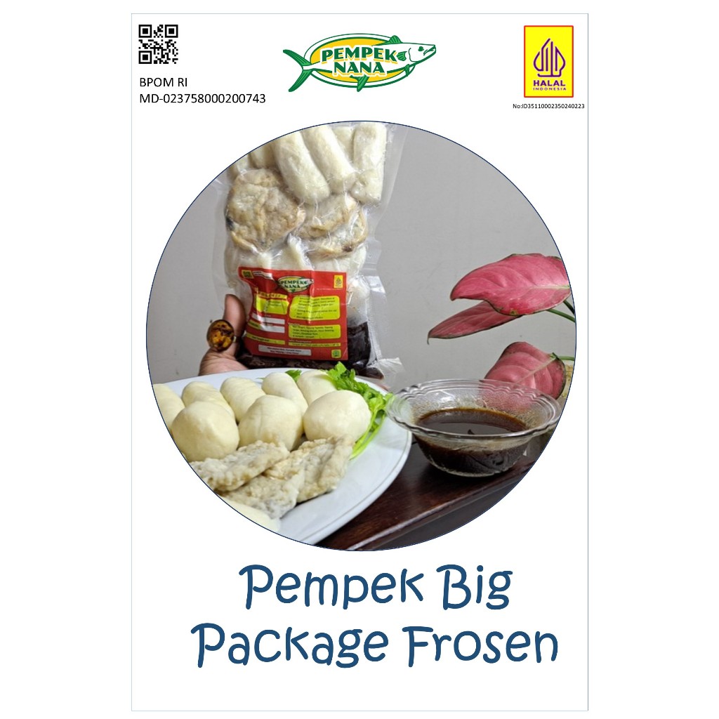 

Pempek Nana - P. Campur Hemat Big Package (18 Pcs Pempek Ekonomi)