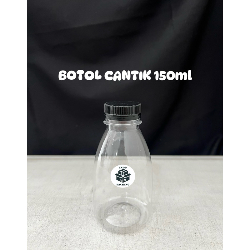 Botol Cantik 150ml / Botol lucu mini / Botol Saus Sauce / Botol unik keren