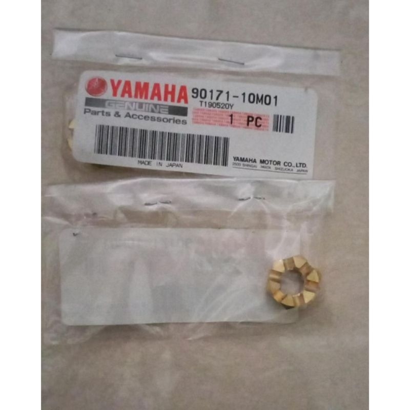 Nut, Castle (683) nut propeller Yamaha 15PK