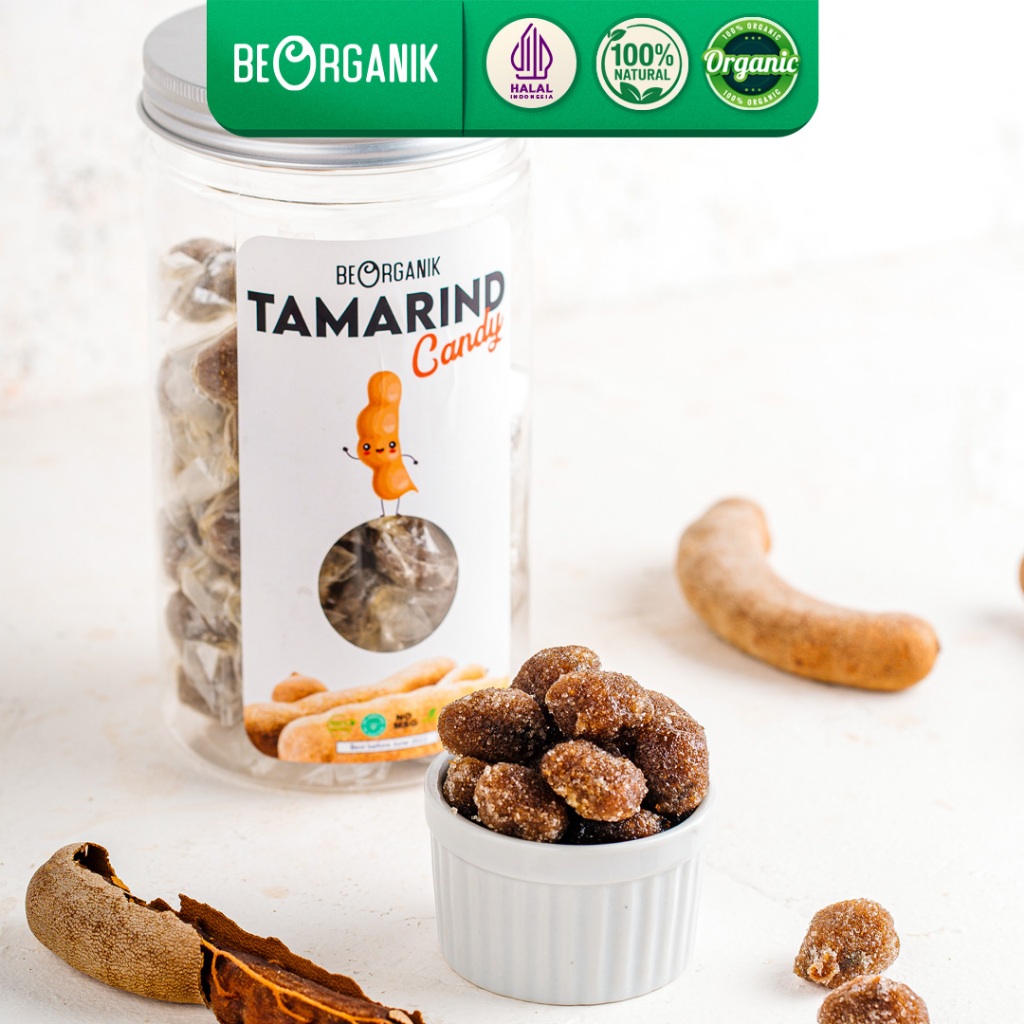 

Beorganik Tamarind Candy / Permen Asem Jawa 350gr