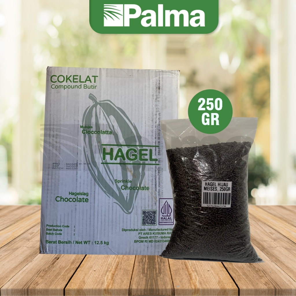 

MESES HAGEL HIJAU, REPACK 250GR