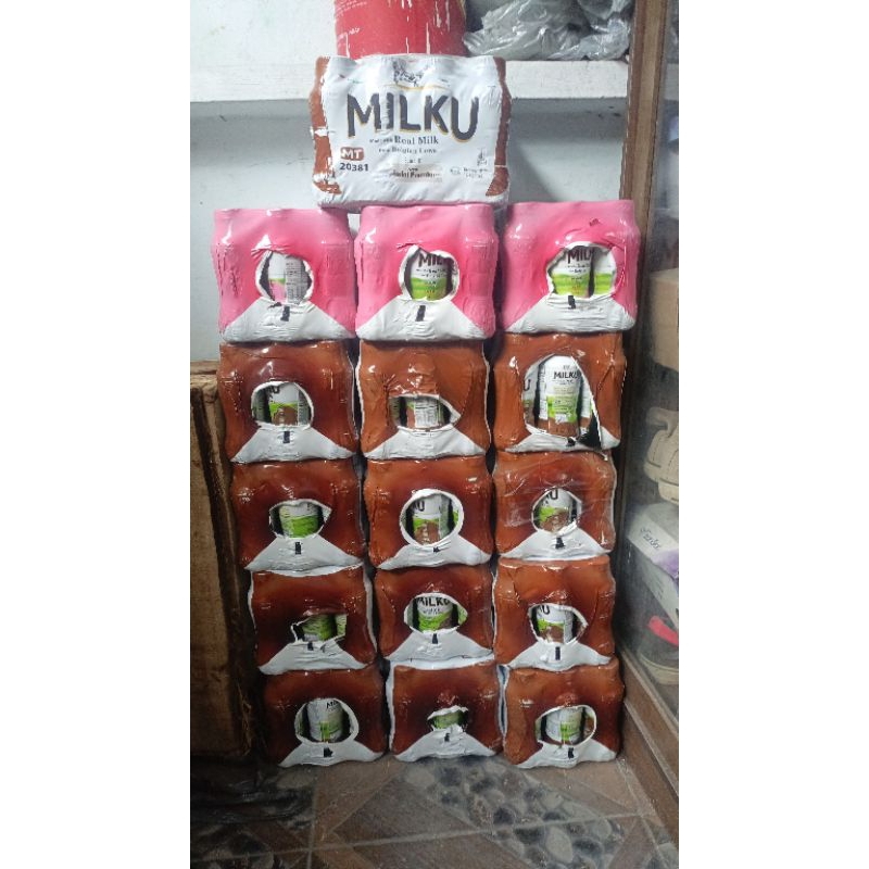 

Susu Milku Per Pack Isi 12 Botol 200ML