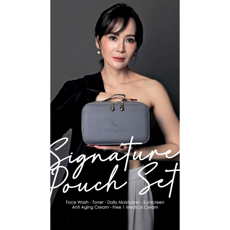 skincare L’VIORS pouch set brightening serum