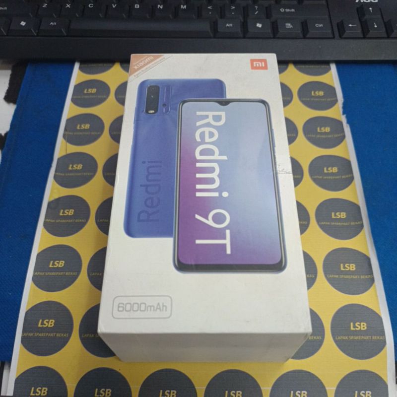 DUS BOX HANDPHONE XIAOMI REDMI 9T ORIGINAL BEKAS
