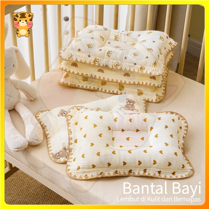 Bantal Bayi Lembut / Bahan Muslin Bambu C450