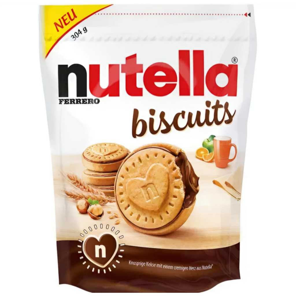 

Original Handcarry UK Inggris Cemilan Manis Pedas Gurih Jajan Ringan Asli Nutella Biscuits