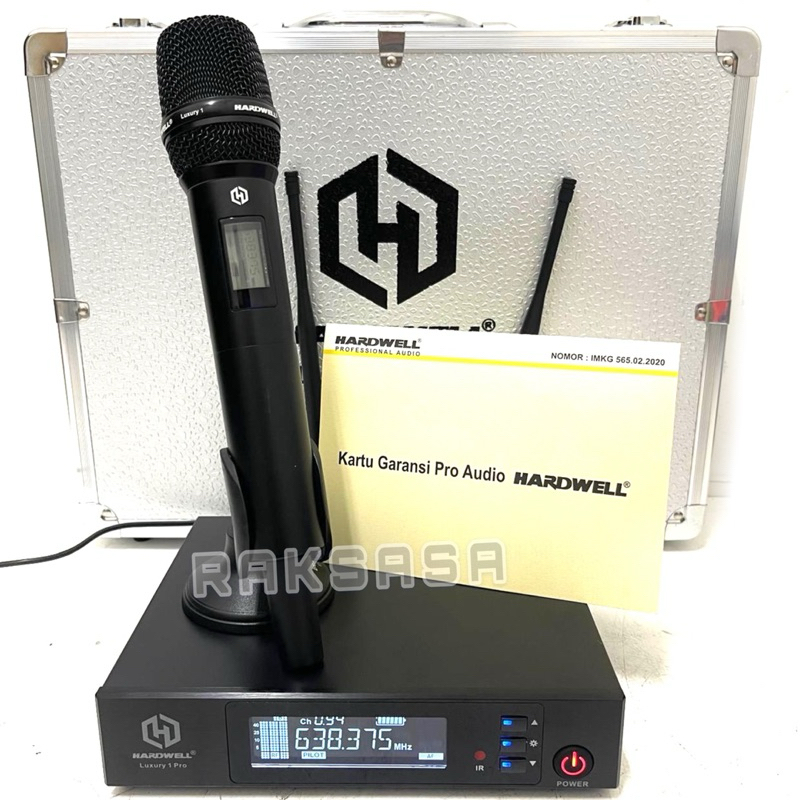 mic wireless hardwell luxury 1 pro original HARDWELL LUXURY 1PRO SINGLE MIC