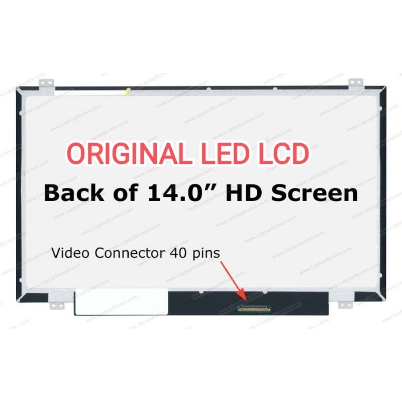 LCD LED 14 SLIM 40 PIN LED 14 SLIM 40 PIN LCD LAPTOP 14 INCH SLIM 40 - Thinkpad T420