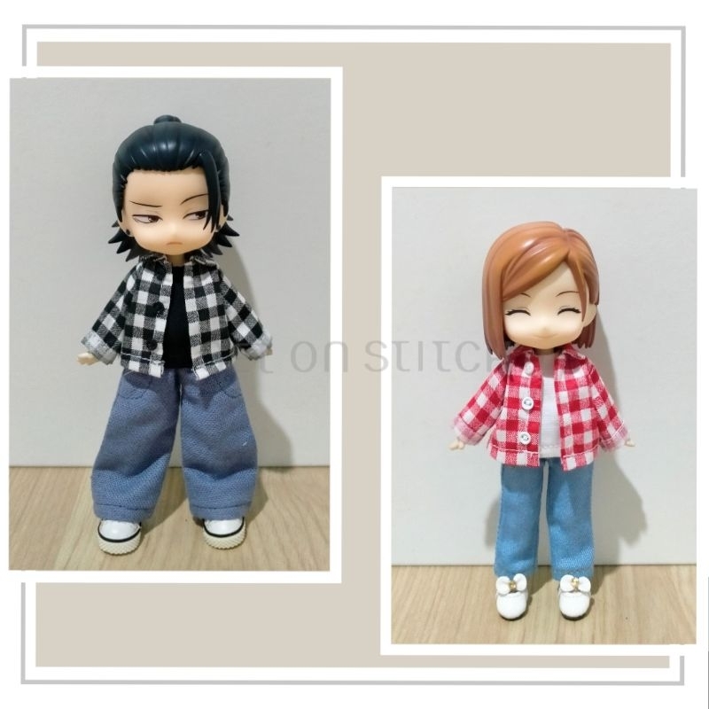 Nendoroid Clothes - Checkmate Outer Nendoroid Doll YMY/Obitsu/DOD/GSC