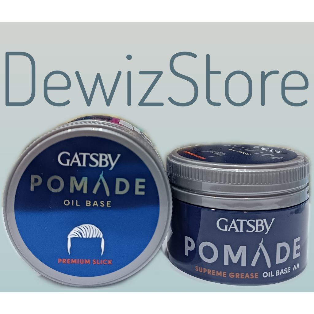 GATSBY STYLING POMADE SUPREME GREASE (SLICKED BACK STYLE) - 80GR