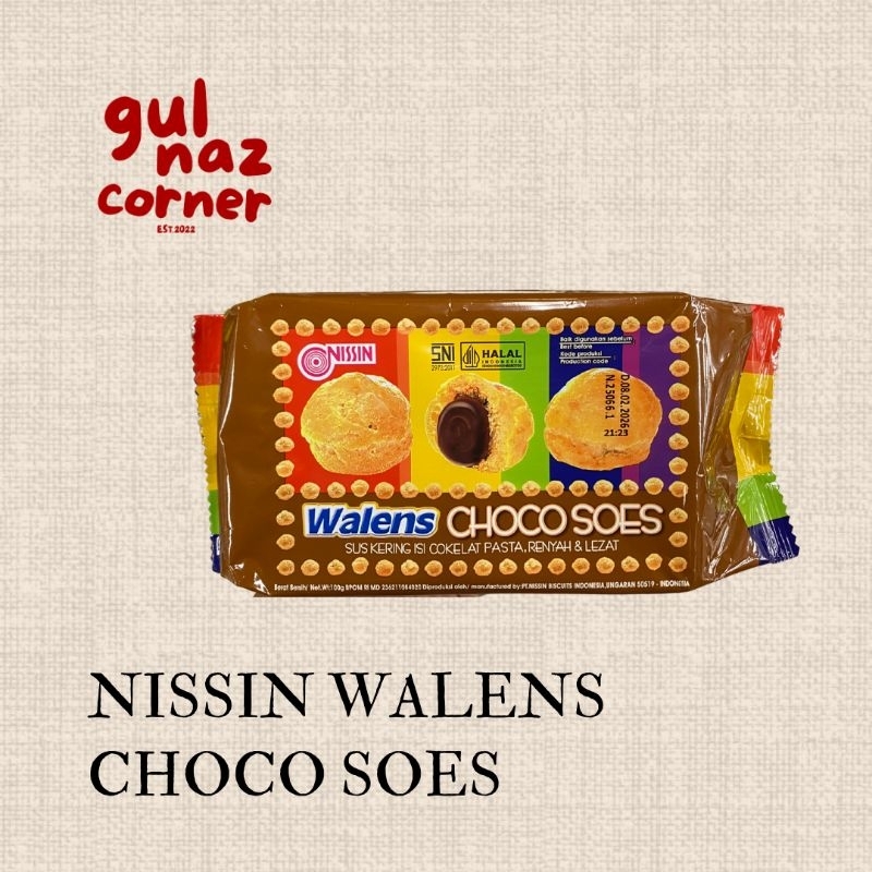 

NISSIN WALENS CHOCO SOES COKELAT 100 GR