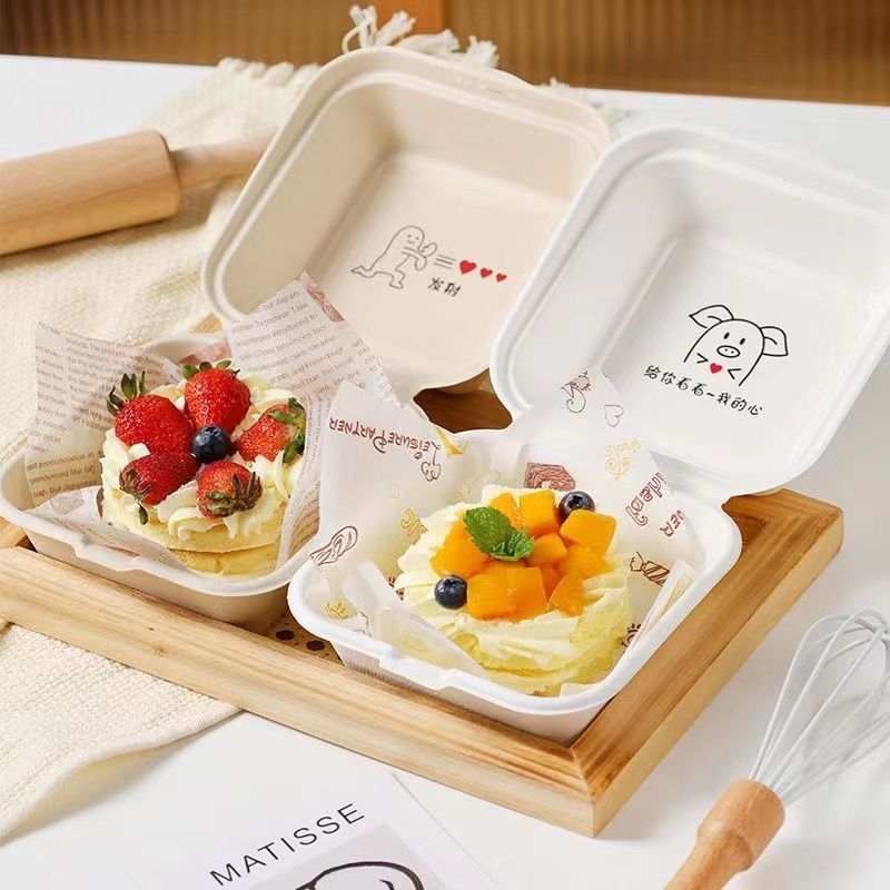 Bento Box Coklat Isi 10 Pcs / Box Kue Bento / Bagase Bento Box