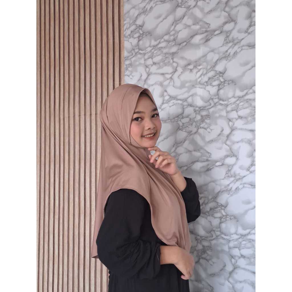 Hijab Dagu Instan Syari Jilbab Instan Dagu Premium