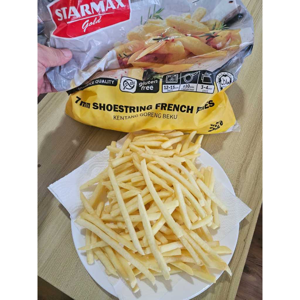

Kentang goreng shoestring / kentang french fries 1kg frozen