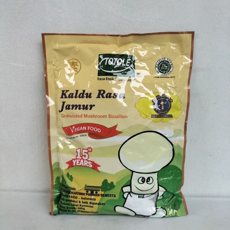 

Totole kaldu rasa jamur 40 gr