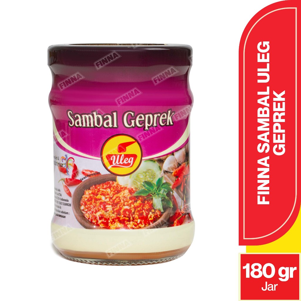 

Finna Sambal Uleg Geprek (Jar)