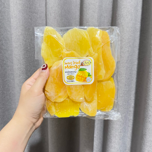 

SWEET DRIED MANGO AOI THAILAND BANGKOK ORIGINAL FRESH MANGGA KERING MURAH