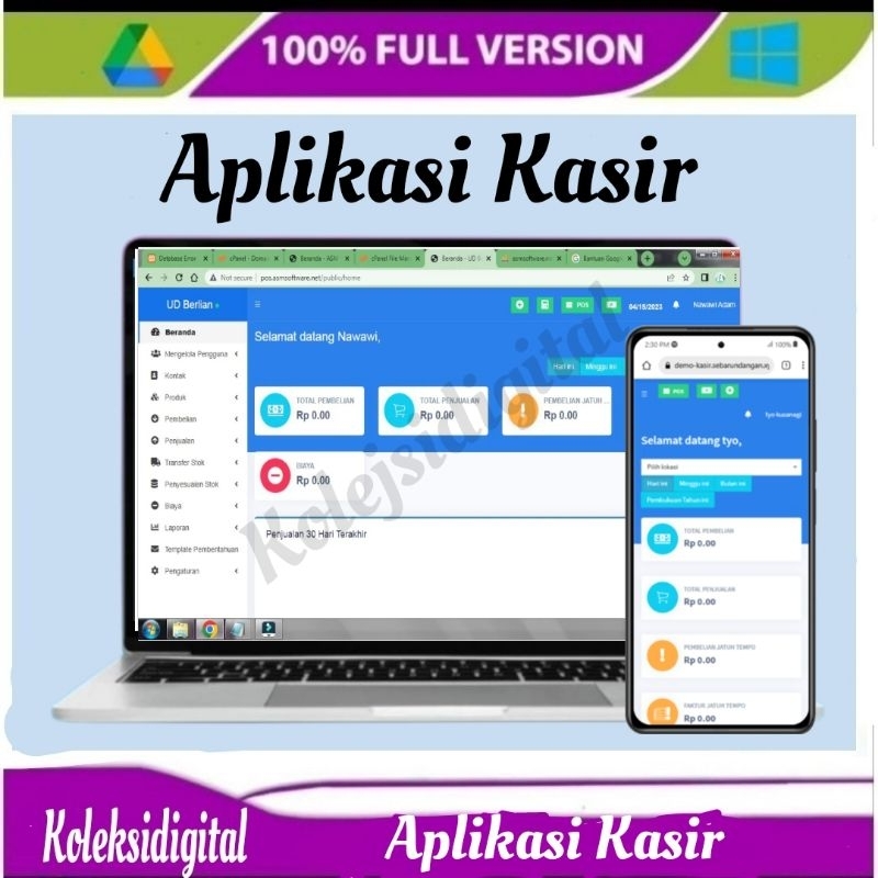Source Code Aplikasi Kasir Pos UltimatePOS 2025 Laravel