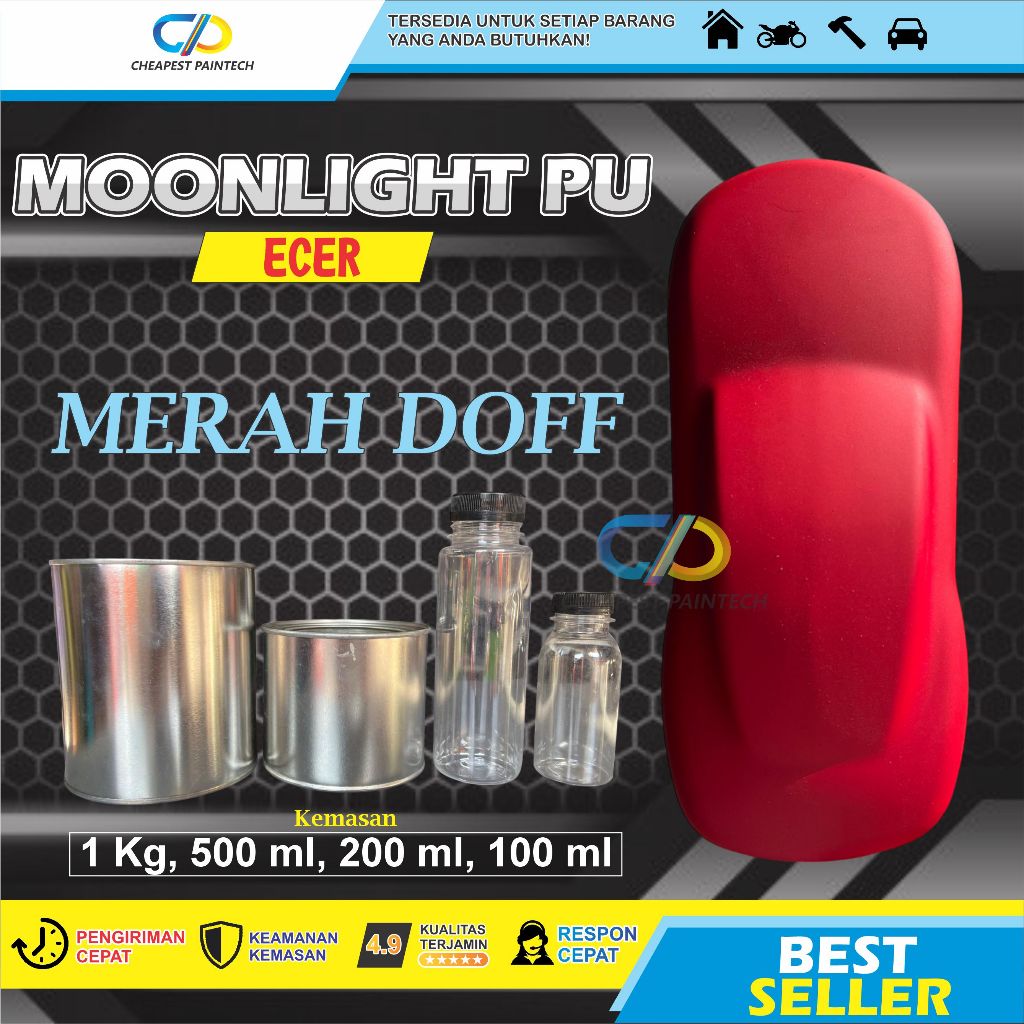 Cat Candy Red Doff Original Merah PCX