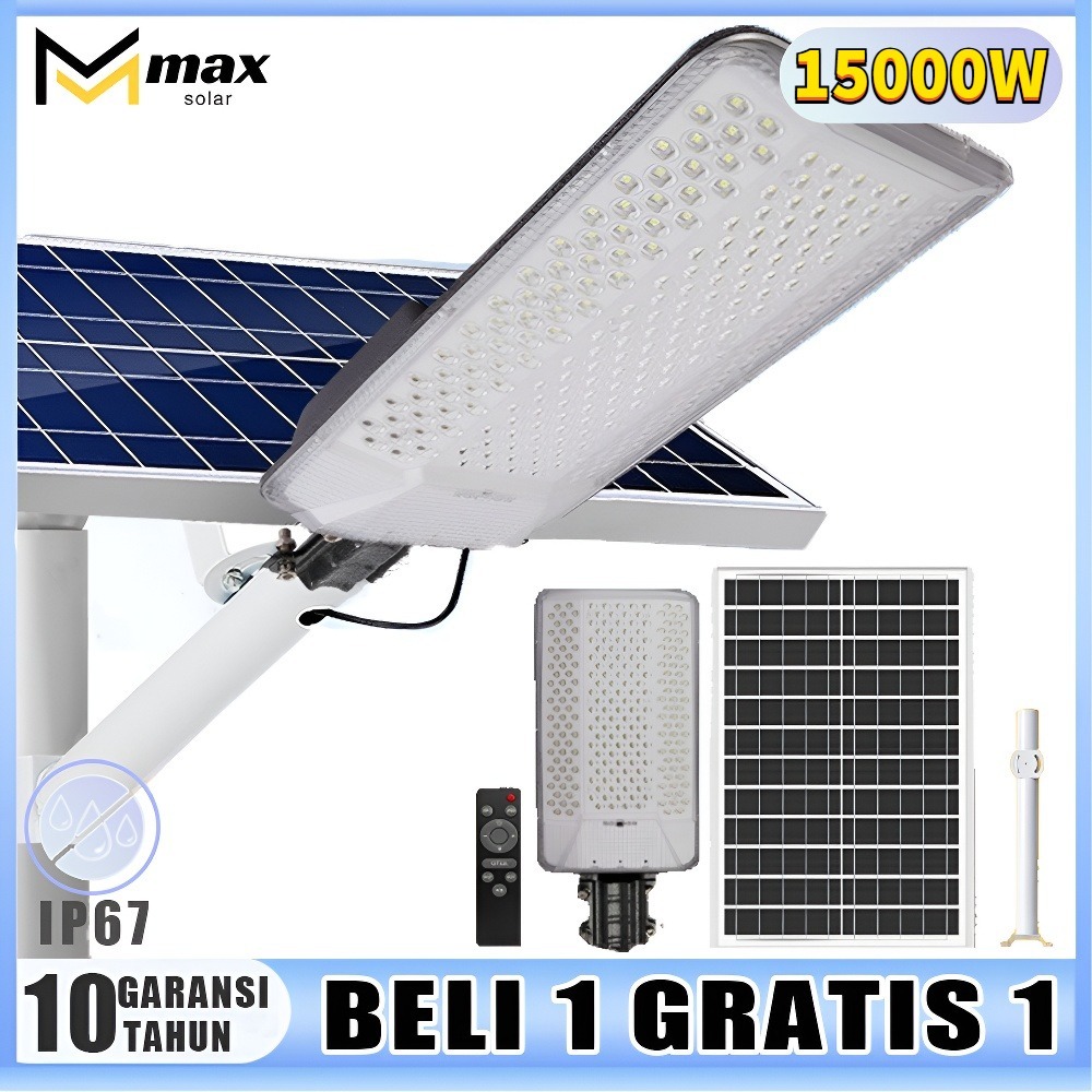 lampu jalan tenaga surya Lampu Taman Tenaga Surya 15000W lampu tenaga surya otomatis Pencahayaan 360