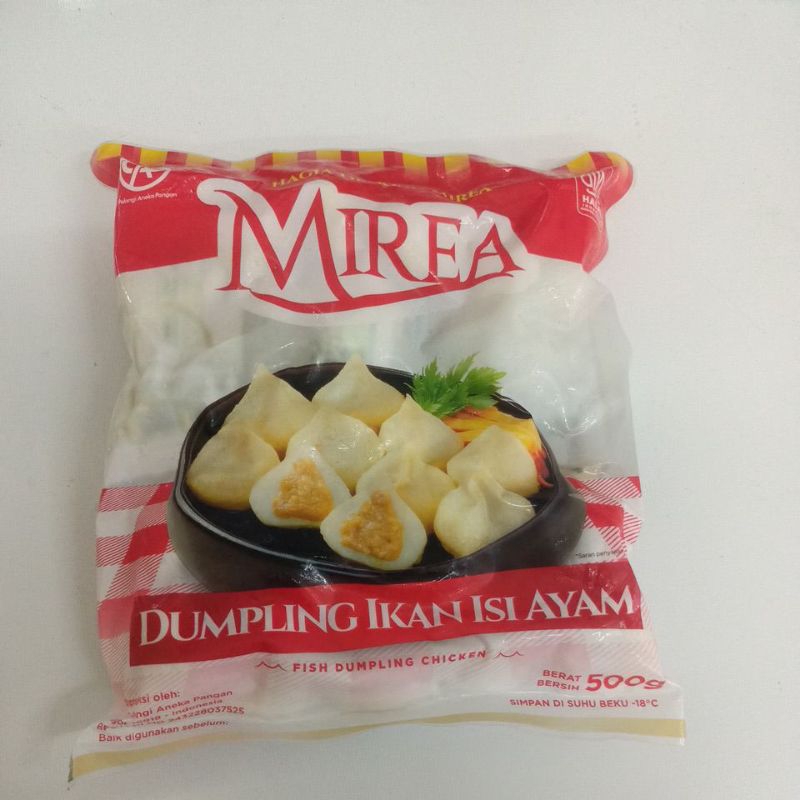 

MIREA Dumpling ikan isi ayam/500gr