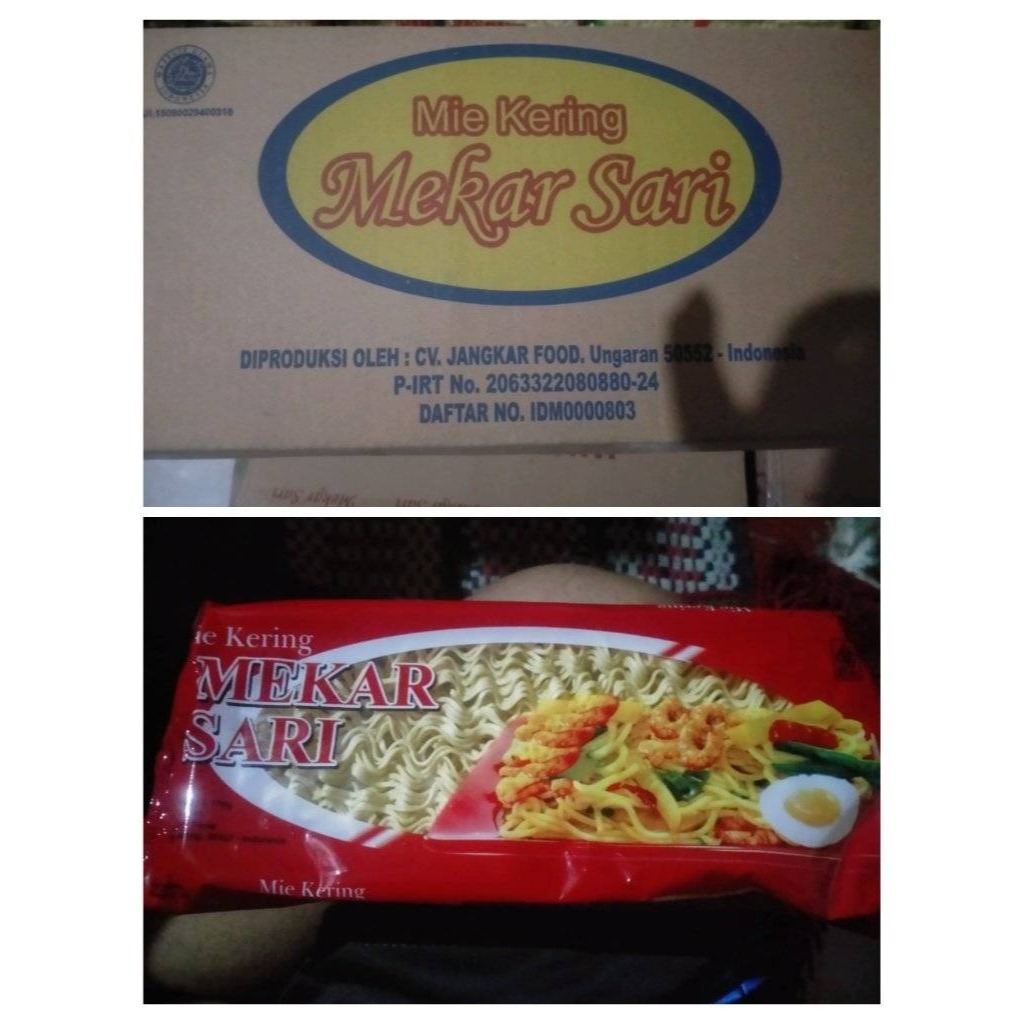 

MIE KERING ATAU MIE KERITING MEKAR SARI