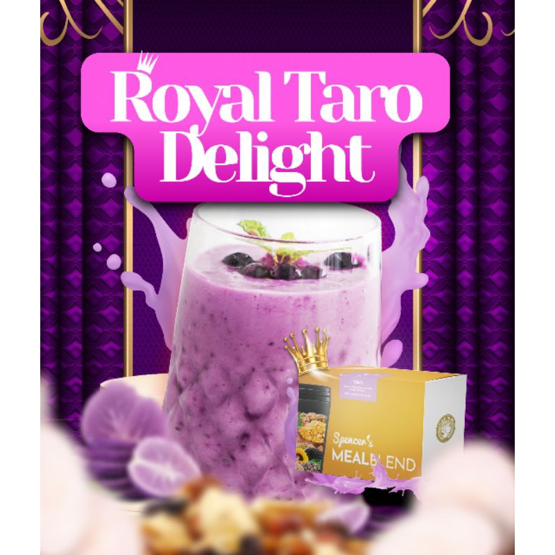 

Spencer’s MealBlend Royal Taro Delight | Meal Replacement | Multigrain