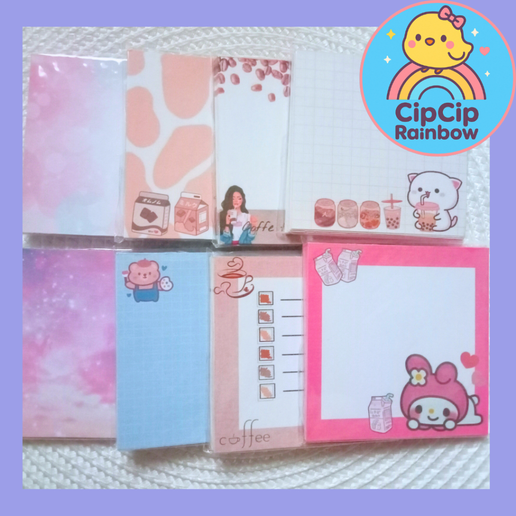 

Memopad Kertas Catatan (50 Lembar)