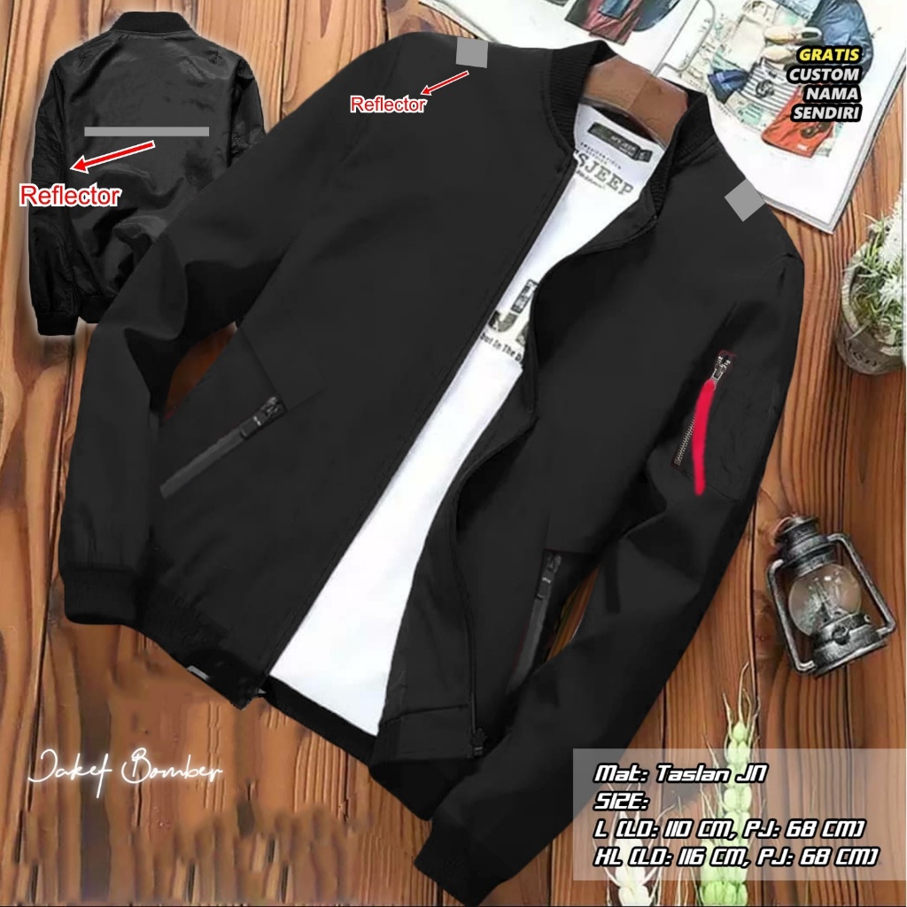 JAKET BOLAK BALIK REFLECTOR / JAKET DISTRO KEREN / JAKET PRIA WANITA / JAKET BAHAN PARASUT