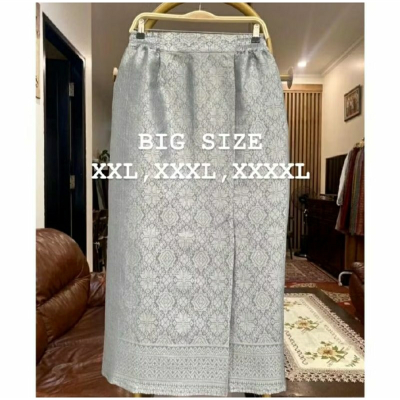 Rok songket lilit jumbo/rok songket palembang big size/rok songket premium jumbo/rok songket span ju